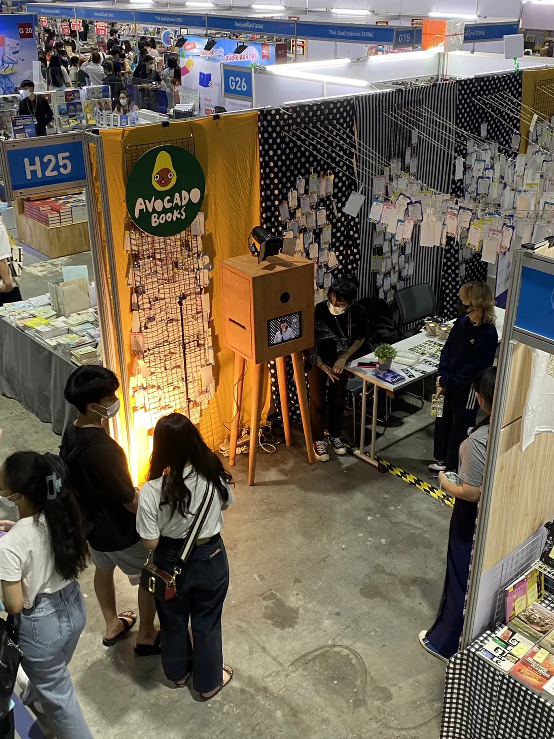 โฟโต้บูธ GoCloud ในงานงานแฟร์และนิทรรศการ